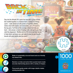 Back in Time - Game Day Hangout 1000 Piece Jigsaw Puzzle (ONLINE ORDER ONLY)
