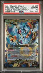 2021 DRAGON BALL SUPER UNISON WARRIOR  MCH FRIEZA, RSC MNRCH #P-265 - PSA 10 (Online Order Only)