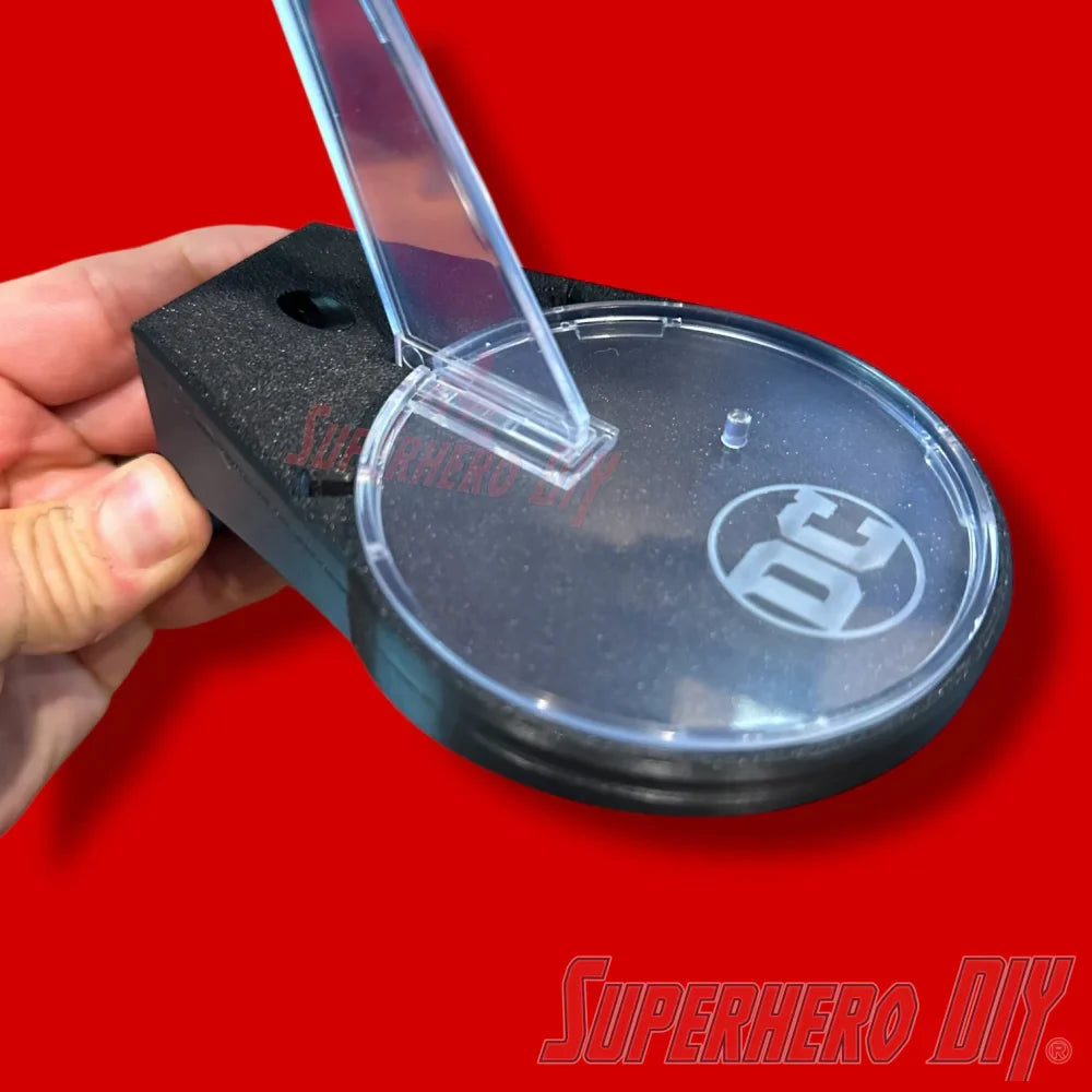 Wall Mount for McFarlane DC Multiverse Flight Stands – Securely Display Your Flying Figures (ONLINE ORDER ONLY)