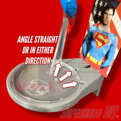 Wall Mount for McFarlane DC Multiverse Flight Stands – Securely Display Your Flying Figures (ONLINE ORDER ONLY)