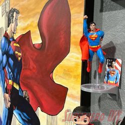 Wall Mount for McFarlane DC Multiverse Flight Stands – Securely Display Your Flying Figures (ONLINE ORDER ONLY)