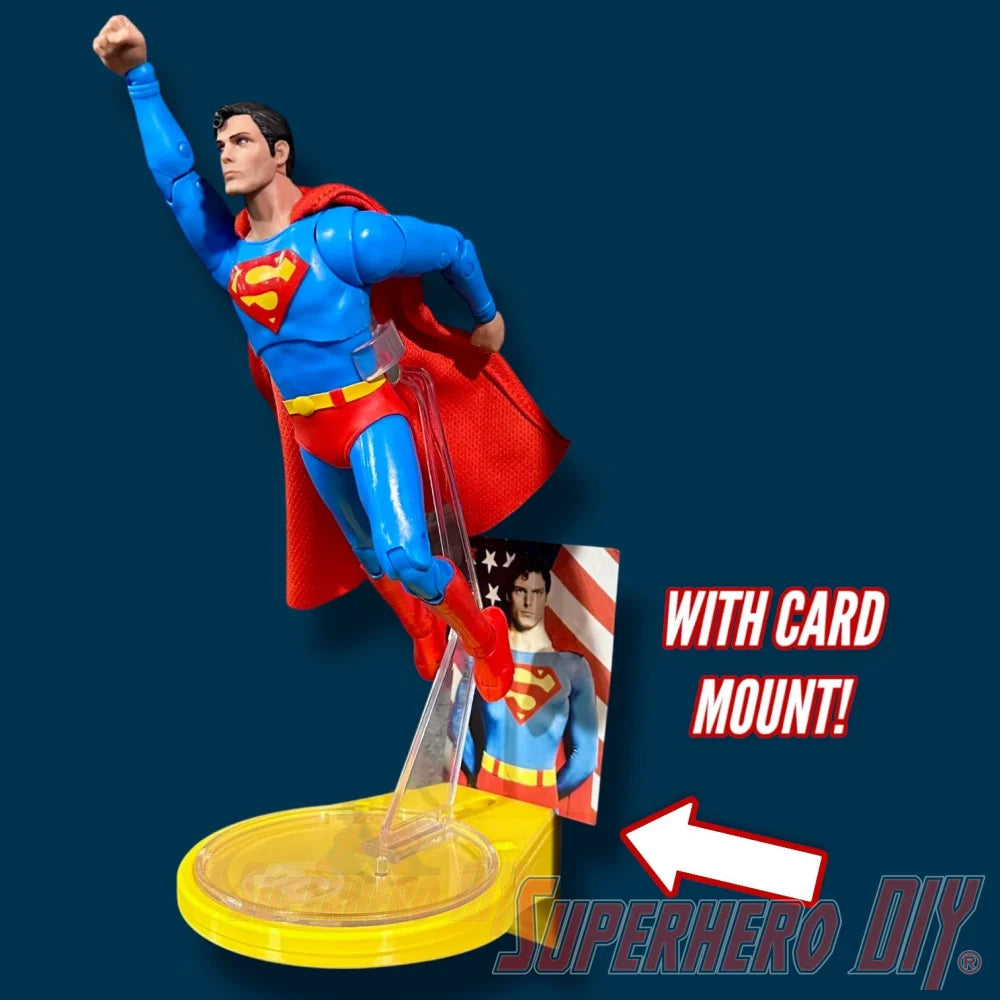 Wall Mount for McFarlane DC Multiverse Flight Stands – Securely Display Your Flying Figures (ONLINE ORDER ONLY)