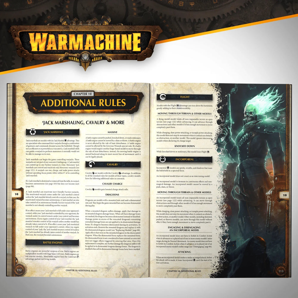 Core Book | Warmachine (ONLINE ORDER ONLY)