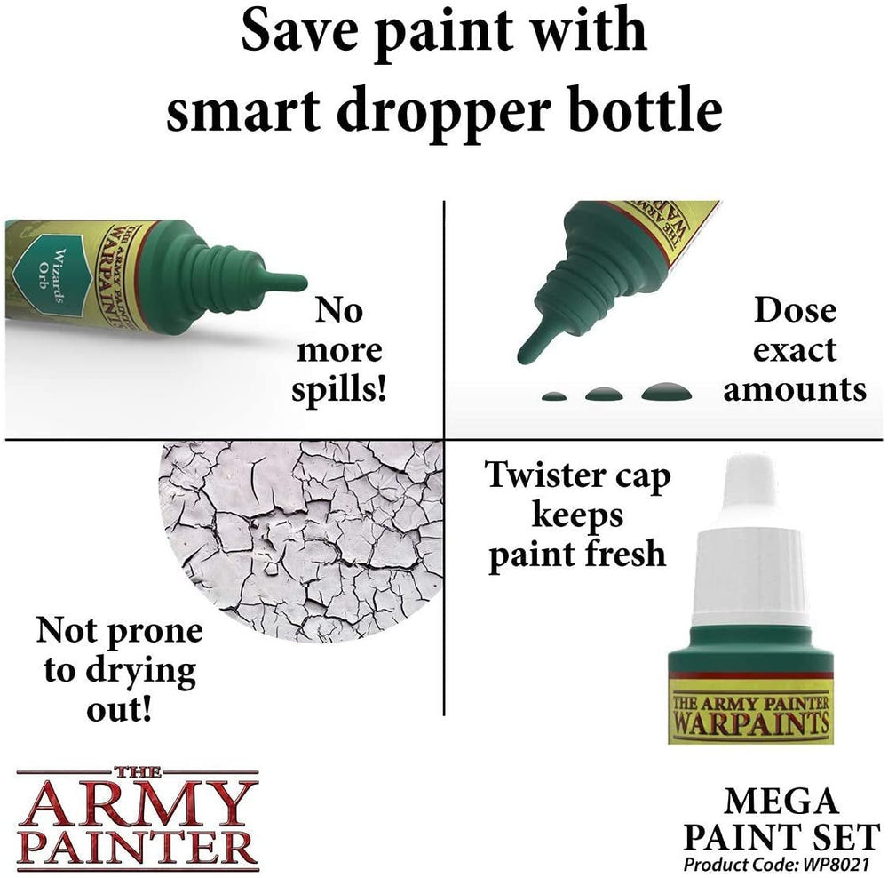 The Army Painter - Warpaints Mega Paint Set (Online Order Only)