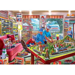 Lionel Trains - The Boy's Playroom 1000 Piece Jigsaw Puzzle (ONLINE ORDER ONLY)