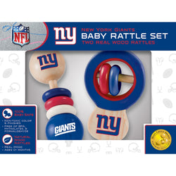 New York Giants - Baby Rattles 2-Pack