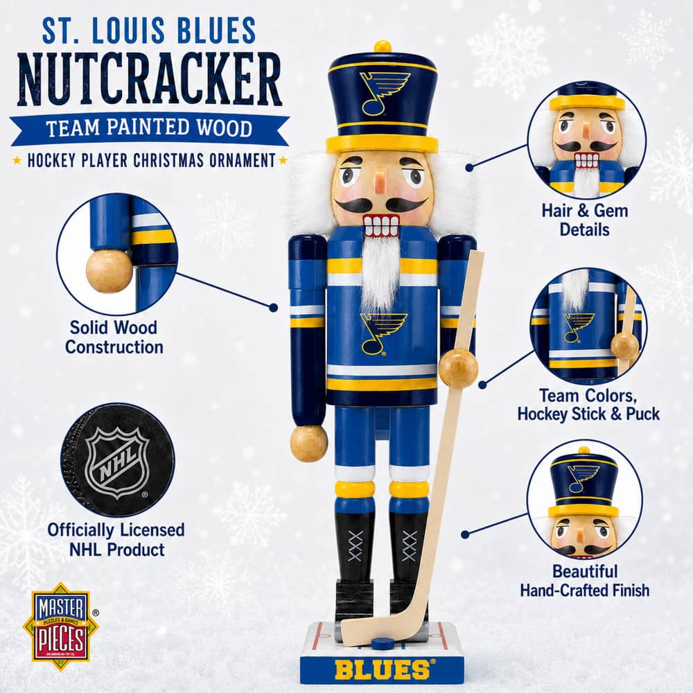 St. Louis Blues - Collectible Nutcracker