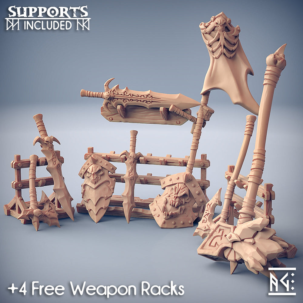 3D Printed Artisan Guild Standalone Frostmetal Clan (Unsupported) Frostmetal Clan 28mm 32mm (Online Only)