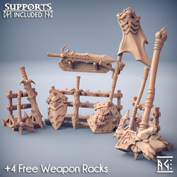 3D Printed Artisan Guild Standalone Frostmetal Clan (Unsupported) Frostmetal Clan 28mm 32mm (Online Only)