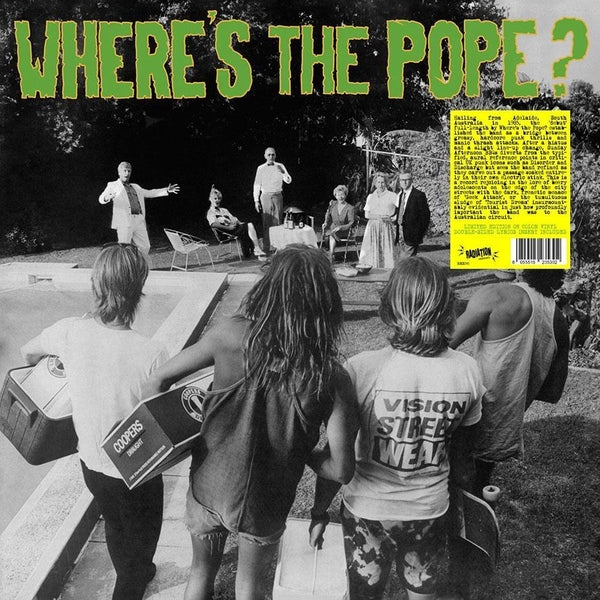 WHERE'S THE POPE? - Sunday Afternoon BBQs [Vinyl] (ONLINE ORDER ONLY)