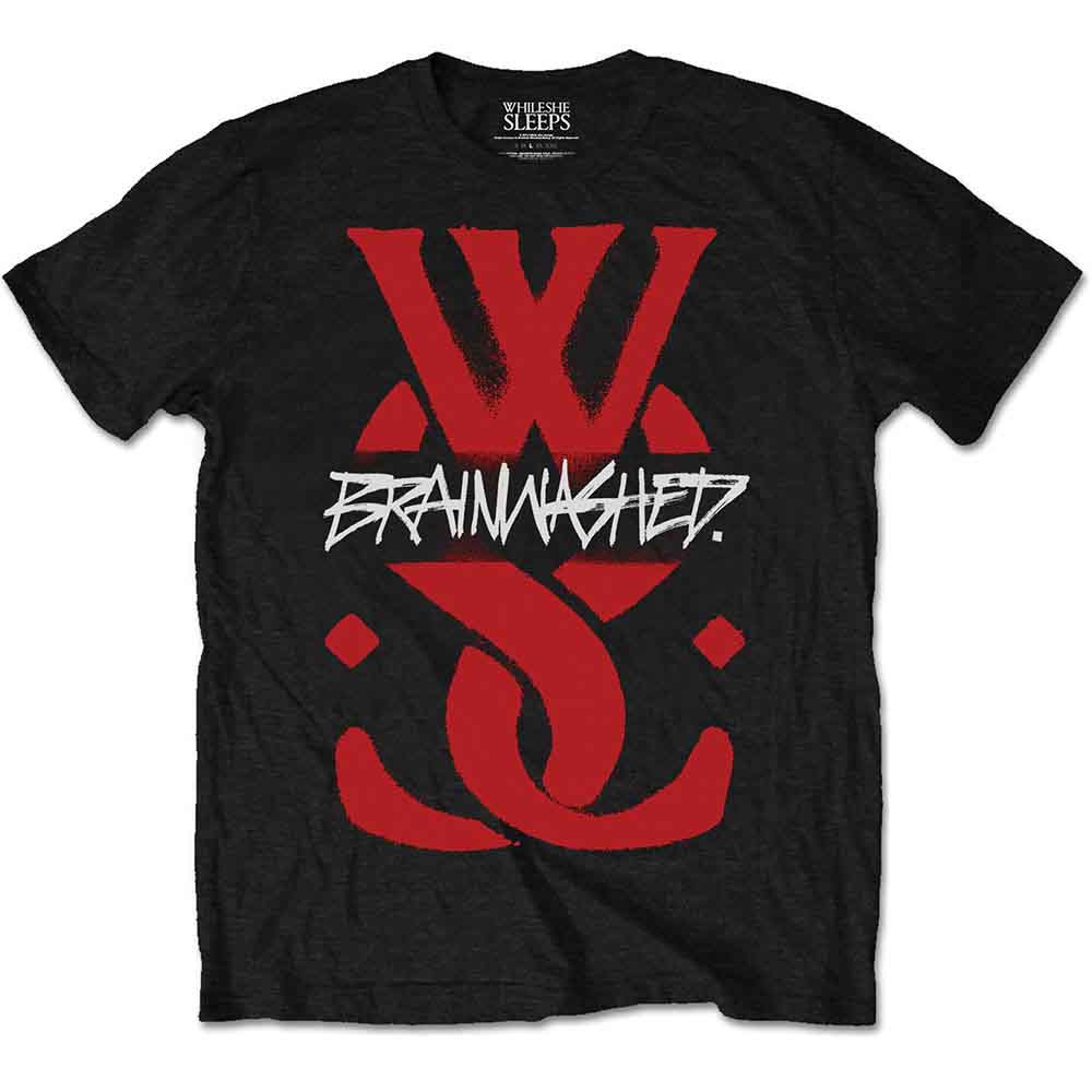 While She Sleeps - Brainwashed Logo [T-Shirt] (ONLINE ORDER ONLY)