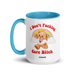 I Don't Fucking Care Bitch Lolly The Bear Mug (Online Order Only)