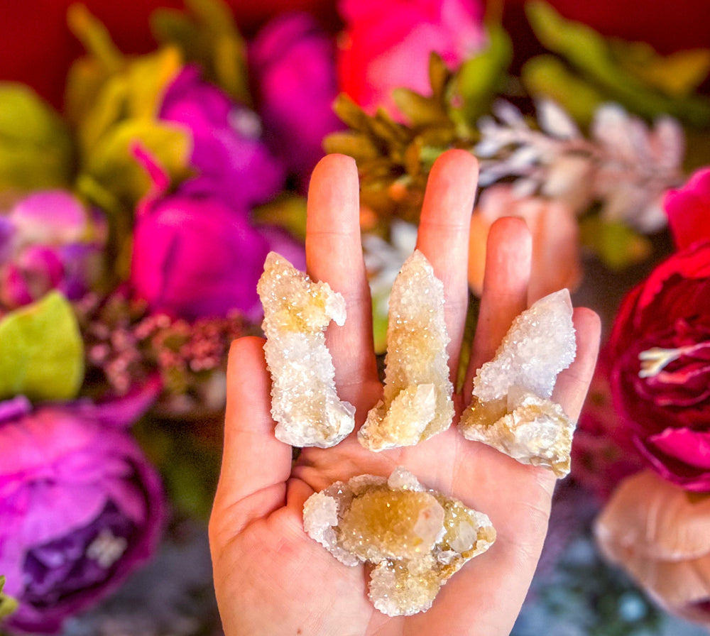 Spirit Quartz Points, Cactus Quartz Clusters, You Choose Size (ONLINE ORDER ONLY)