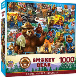 Smokey Bear Posters 1000 Piece Jigsaw Puzzle