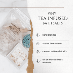 Vanilla Chai Tea-Infused Bath Salts (ONLINE ORDER ONLY)