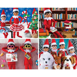 Elf on the Shelf 4-Pack 100 Piece Jigsaw Puzzles - V1 (ONLINE ORDER ONLY)