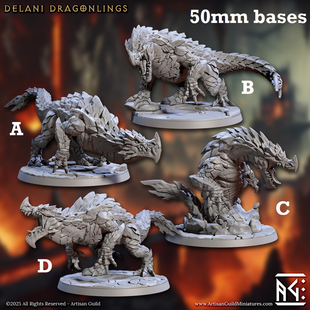 Wild Delani Dragonlings (Online Only)
