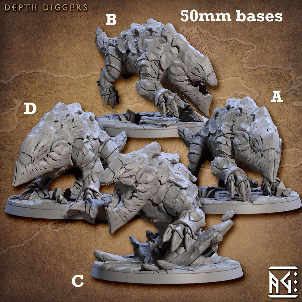 Wild Depth Diggers (Underground Beasts) (ONLINE ORDER ONLY)