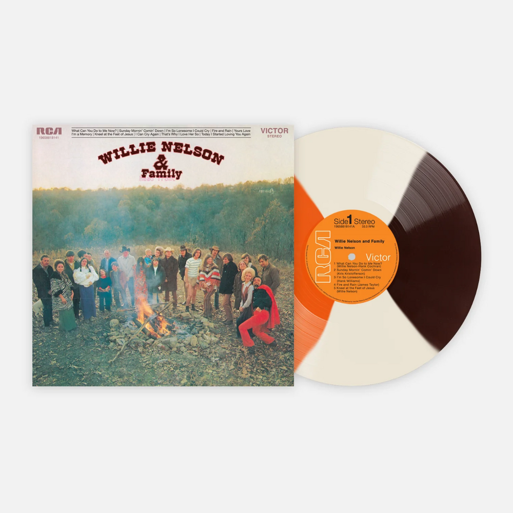 Willie Nelson & Family (Limited Edition, "Campfire Quad" Colored Vinyl) [Vinyl]