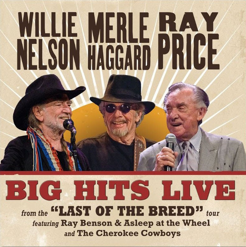 Willie Merle & Ray: Big Hits Live from the 'Last of the Breed' Tour (Limited Edition, Indie Exclusive, Maroon Colored Vinyl) [Vinyl] (ONLINE ORDER ONLY)