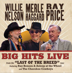 Willie Merle & Ray: Big Hits Live from the 'Last of the Breed' Tour (Limited Edition, Indie Exclusive, Maroon Colored Vinyl) [Vinyl] (ONLINE ORDER ONLY)