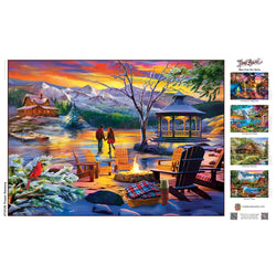 Time Away - Frozen Harmony 1000 Piece Jigsaw Puzzle