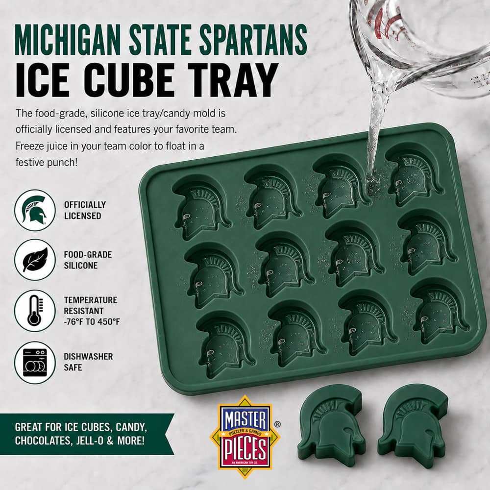Michigan State Spartans Ice Cube Tray