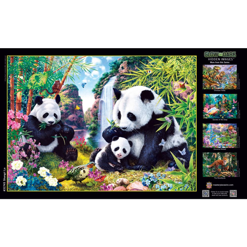 Hidden Images - Shangri La 500 Piece Jigsaw Puzzle