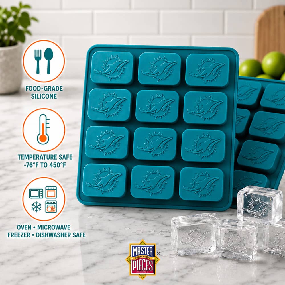 Miami Dolphins Ice Cube Tray