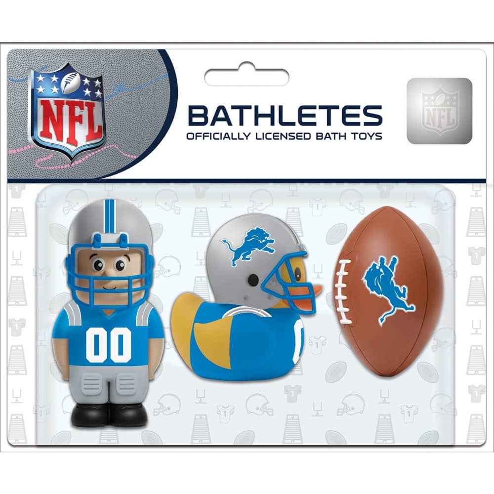 Bathletes - Detroit Lions NFL Bath Toys