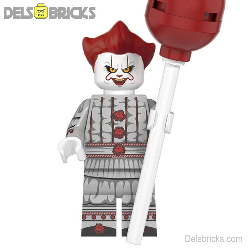 Pennywise Stephen King's IT 2017 Lego Minifigures Custom Horror Toys 1 (ONLINE ORDER ONLY)