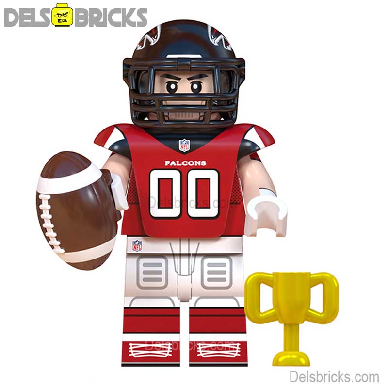 Atlanta Falcons NFL Football Teams Lego Minifigures Custom Toys (ONLINE ORDER ONLY)