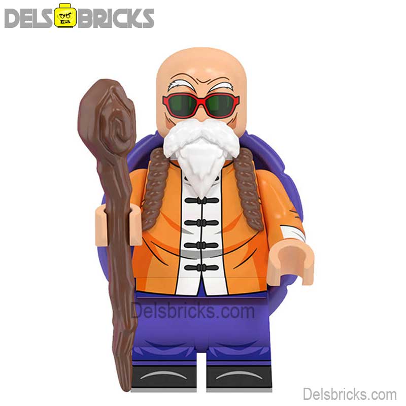 Master Roshi Dragon Ball Z Lego Minifigures Custom Anime Toys New (ONLINE ORDER ONLY)