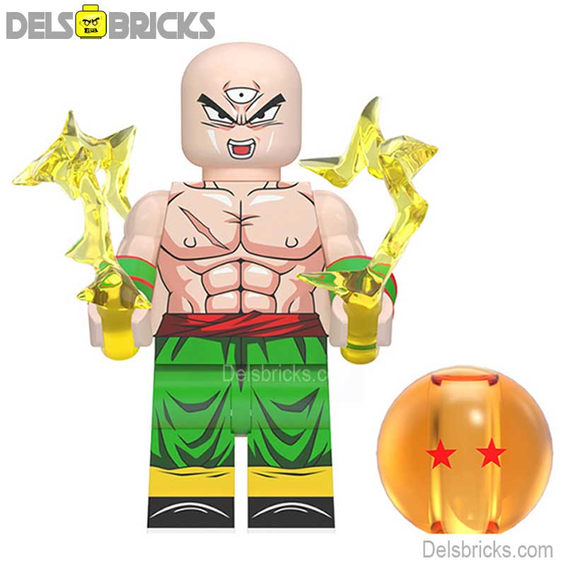 Tien Dragon Ball Z Super Lego Minifigures Anime Custom Toys NEW (ONLINE ORDER ONLY)