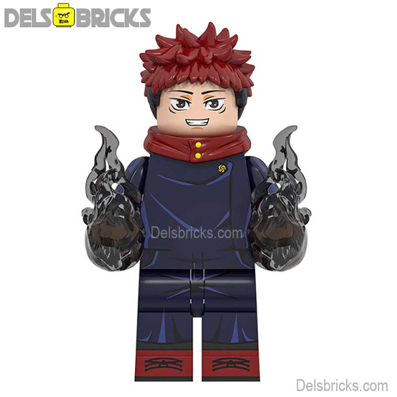Itadori Yuji Jujutsu kaisen Lego Anime Minifigures Custom Toys (ONLINE ORDER ONLY)