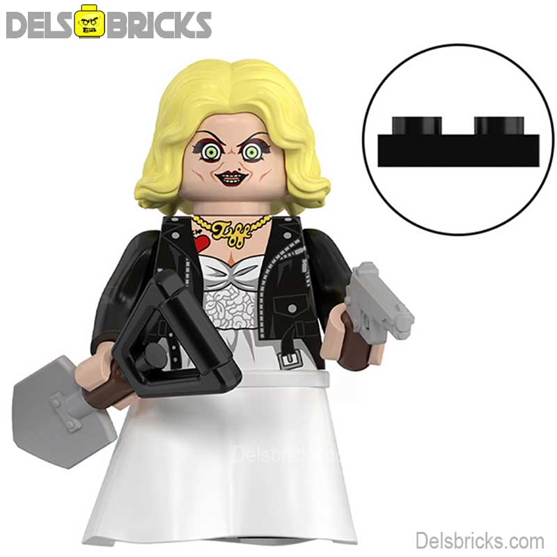 Bride of Chucky Tiffany New Horror Lego Minifigures custom Toys (ONLINE ORDER ONLY)
