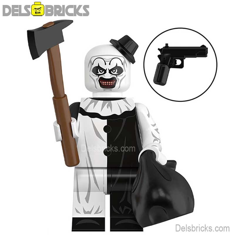 Art The Clown Lego Horror Movie Minifigures Custom Toys NEW1 (ONLINE ORDER ONLY)