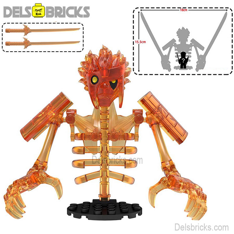 Naruto large Susanoo Itachi Big Lego Anime Minifigures Custom Toys 6 (ONLINE ORDER ONLY)