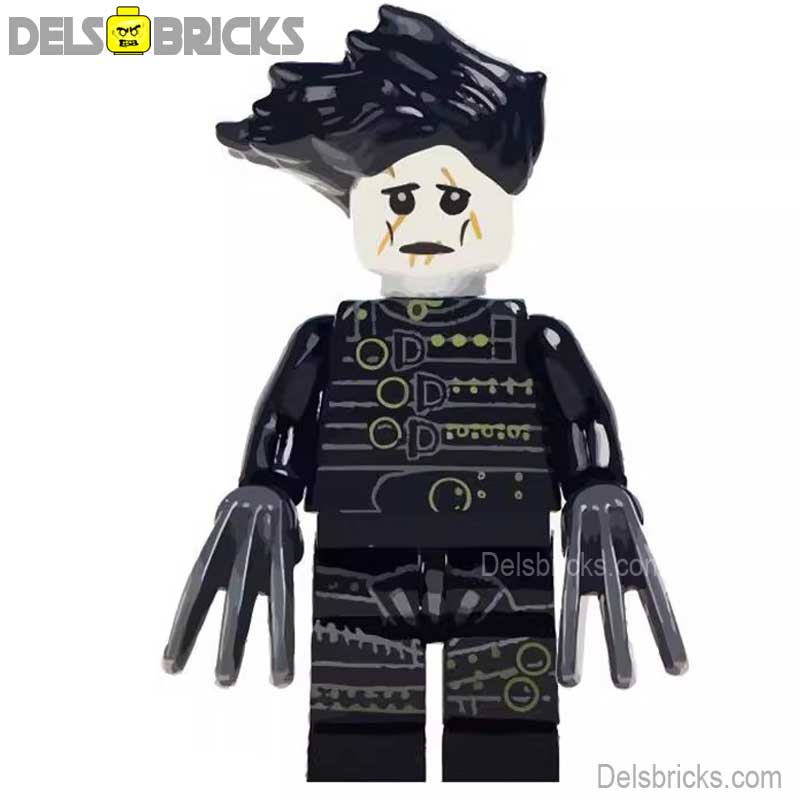 Edward scissorhands Lego Minifigures Custom Toys (ONLINE ORDER ONLY)