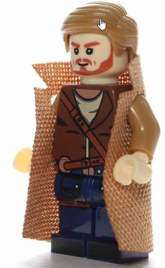 Rip Hunter Custom Minifig (Online Only)