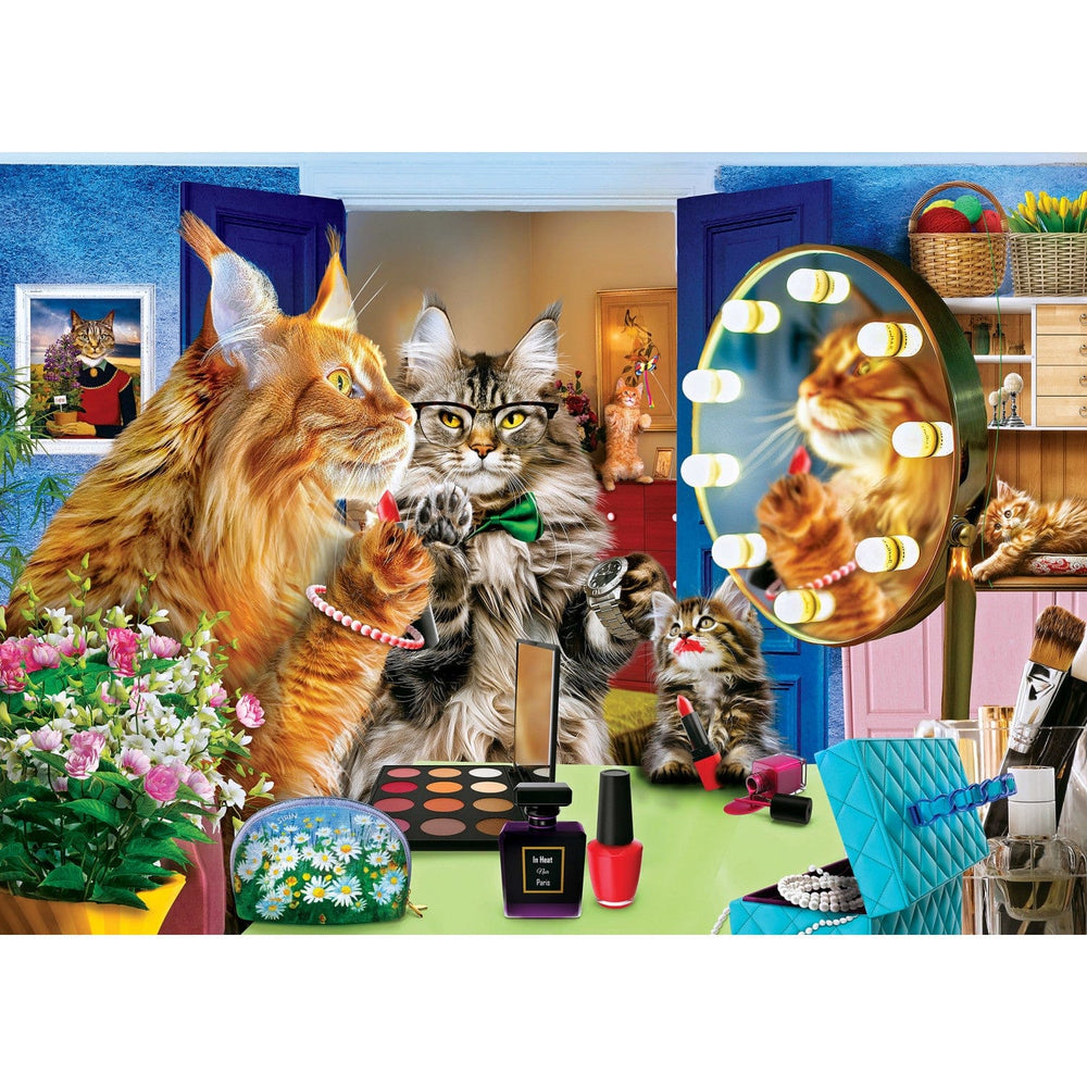 Wild & Whimsical - The Powder Room 1000 Piece Jigsaw Puzzle