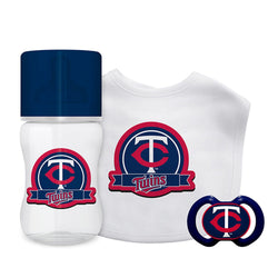 Minnesota Twins - 3-Piece Baby Gift Set (ONLINE ORDER ONLY)