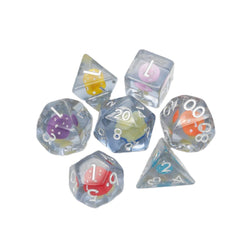 Woodland Trip - 7 Piece DnD Dice Set | Acrylic RPG Gaming Dice (ONLINE ORDER ONLY)