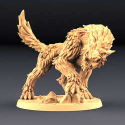 3D Printed Artisan Guild Vesdra on Gorefang (Worg) Orc Barbarians Set  28mm 32mm (Online Only)