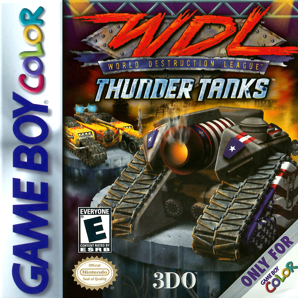 WDL Thunder Tanks (Gameboy Color) (ONLINE ORDER ONLY)