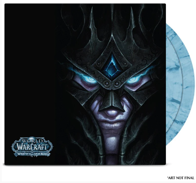 World of Warcraft: Wrath of the Lich King (2LP Blue Splatter) [Vinyl] (ONLINE ORDER ONLY)