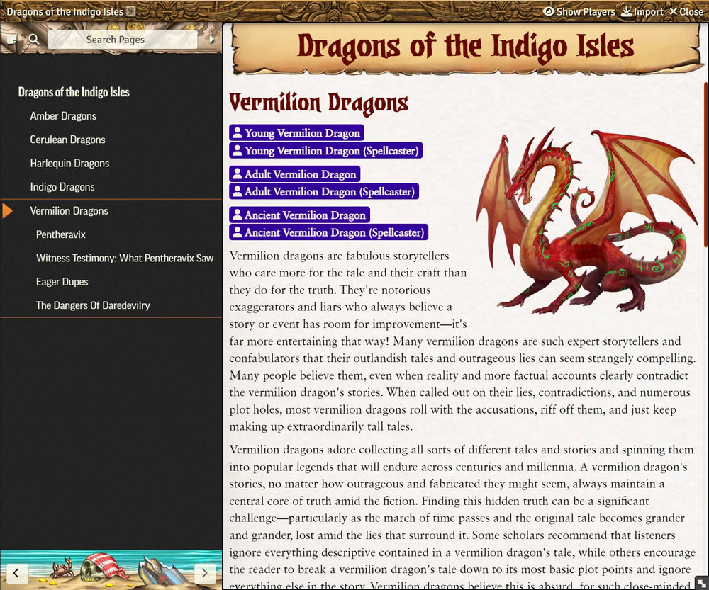 World of Battlezoo: Indigo Isles for Foundry VTT (Online Order Only)