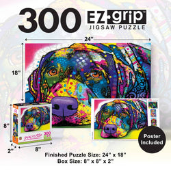 Dean Russo - My Dog Blue 300 Piece EZ Grip Jigsaw Puzzle