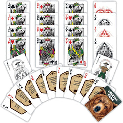 Grizzly Bear Playing Cards - 54 Card Deck