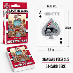 Ohio State Buckeyes Fan Deck Playing Cards - 54 Card Deck